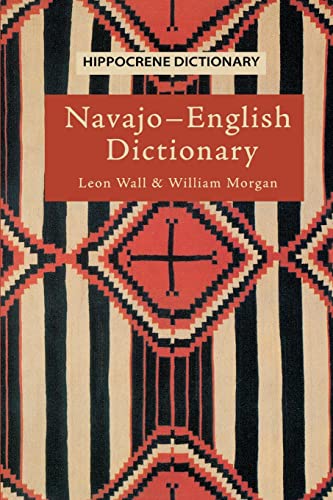 Navajo-English Dictionary (Hippocrene Dictionary) Cover
