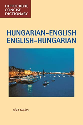 Hungarian-English/English-Hungarian Concise Dictionary (Hippocrene Concise Dictionary) Cover