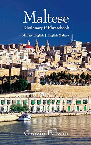Maltese-English, English-Maltese dictionary and phrasebook Cover
