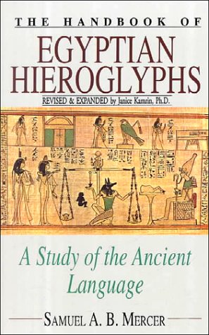 The Handbook of Egyptian Hieroglyphs Cover