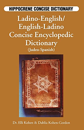 Ladino-English/English Ladino concise encyclopaedic dictionary (Judeo-Spanish) Cover