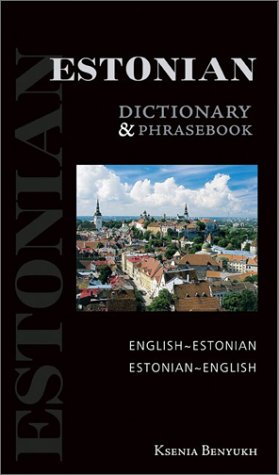 Estonian-English, English-Estonian dictionary & phrasebook Cover