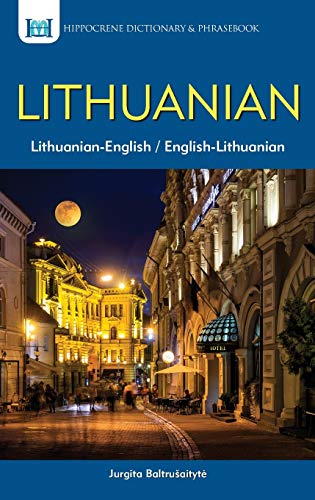 Lithuanian-English, English-Lithuanian dictionary & phrasebook Cover