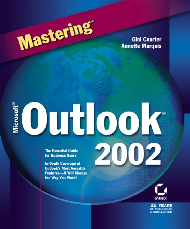 Mastering Microsoft Outlook 2002 Cover