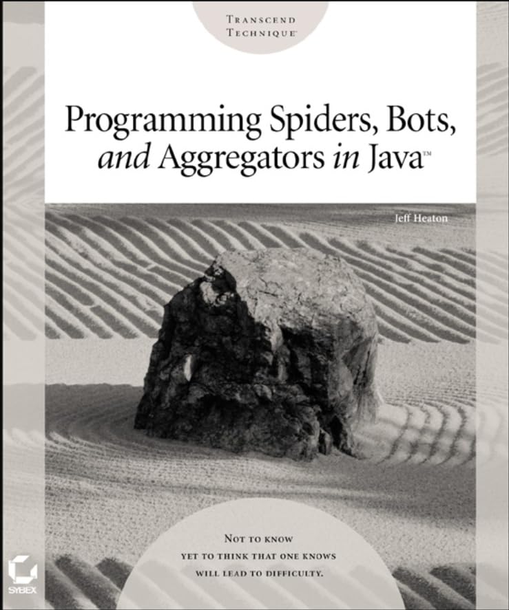 Programming Spiders, Bots, and Aggregators in Java Cover