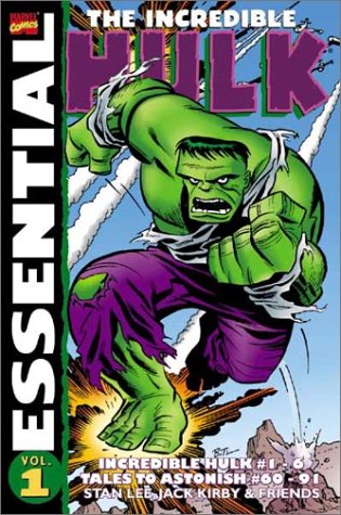 Essential Incredible Hulk, Vol. 1 TPB Cover