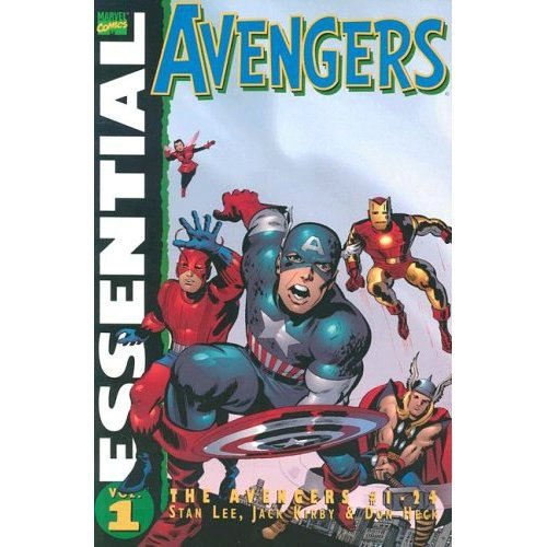 Essential Avengers, Vol. 1 Cover