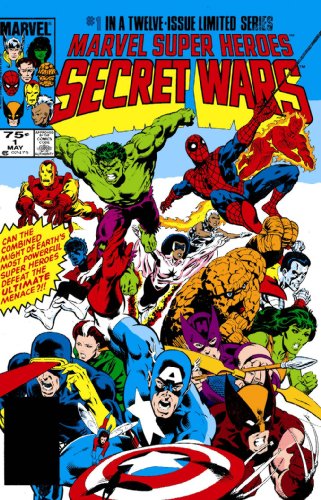 Marvel Super Heroes Secret Wars Cover