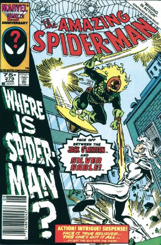 Spider-Man vs. Silver Sable Cover