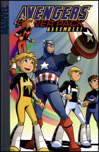 Avengers And Power Pack Assemble! Digest (Avengers) Cover