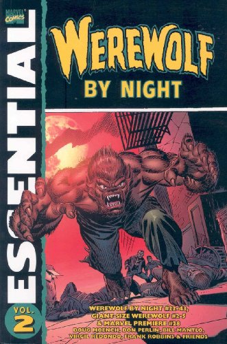 Essential Werewolf By Night Volume 2 TPB (Essential) Cover