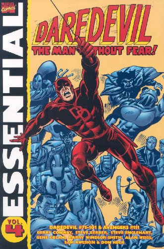 Essential Daredevil, Vol. 4 Cover