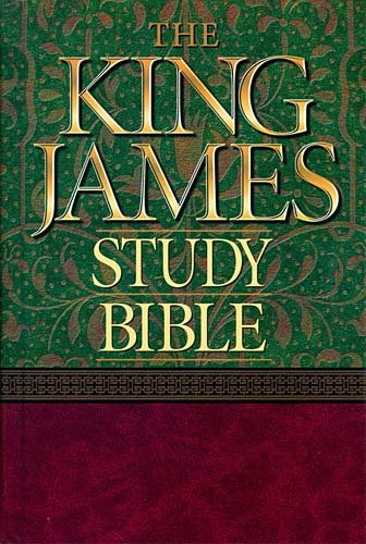 Holy Bible King James Version Study Bible (Black) Cover