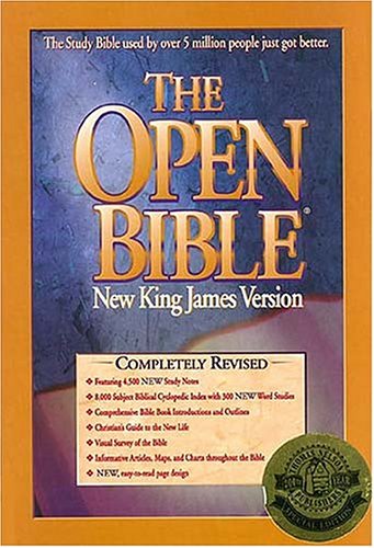 The Open Bible Cover