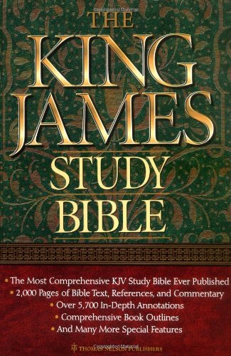 King James Study Bible Cover