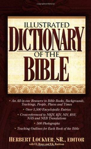 Illustrated dictionary of the Bible Cover
