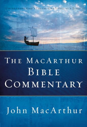The MacArthur Bible commentary Cover