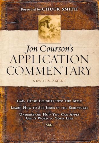 Jon Courson's application commentary Cover