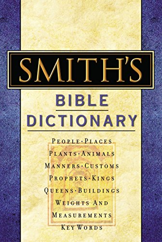 A dictionary of the Bible Cover