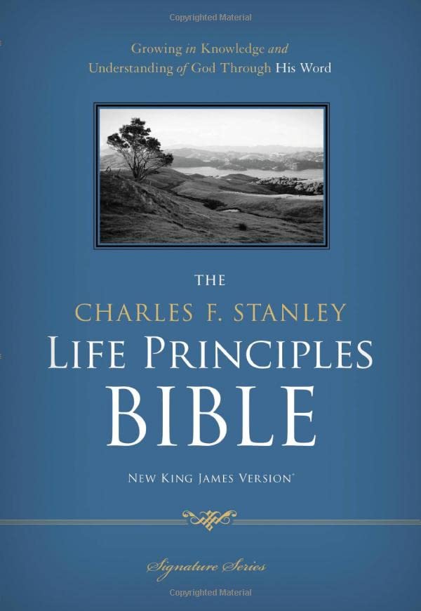 The Charles F. Stanley Life Principles Bible Cover