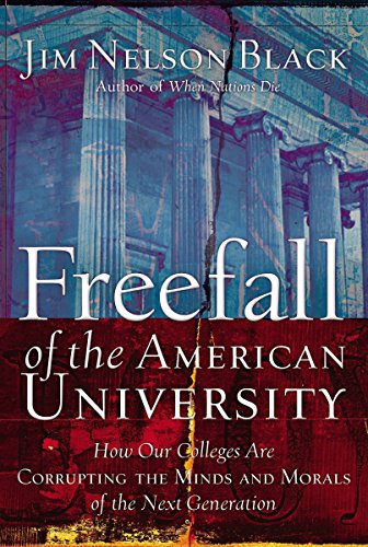 Freefall of the American university Cover