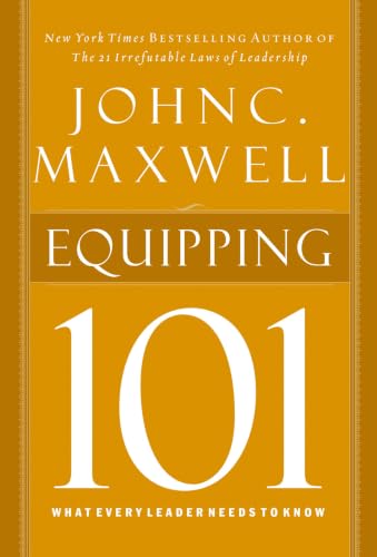 Equipping 101 (Maxwell, John C.) Cover