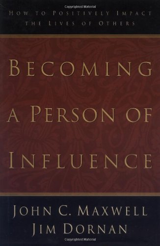 Becoming a person of influence Cover