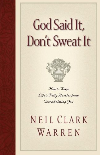 God said it, don't sweat it Cover