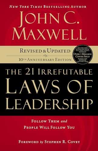 The 21 Irrefutable Laws of Leadership Cover