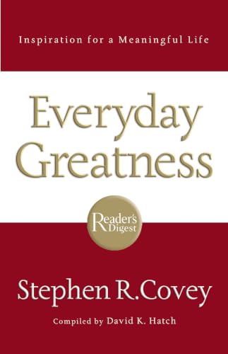Everyday greatness Cover