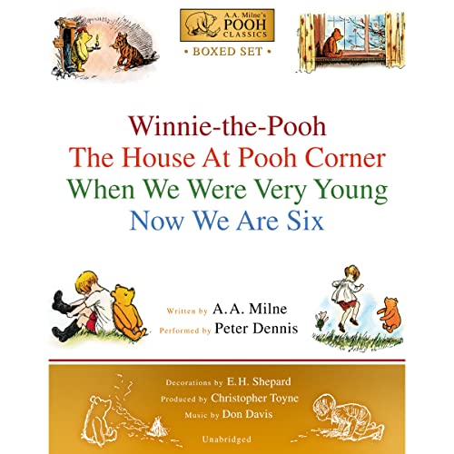 A. A. Milne's Pooh Classics Boxed Set Cover