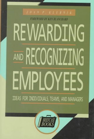 Rewarding and recognizing employees Cover
