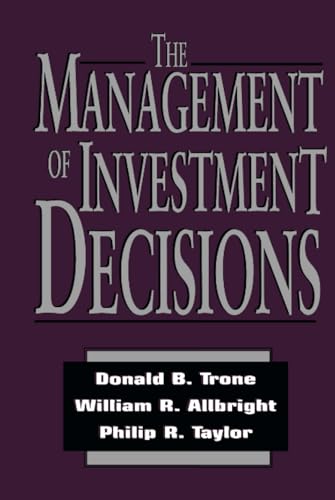 The management of investment decisions Cover