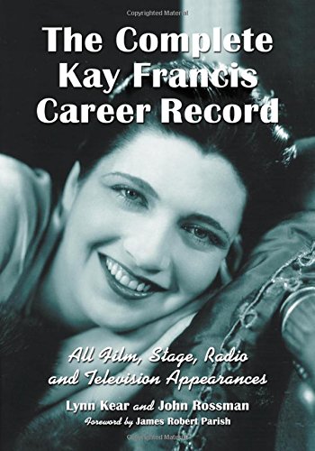 The Complete Kay Francis Career Record Cover