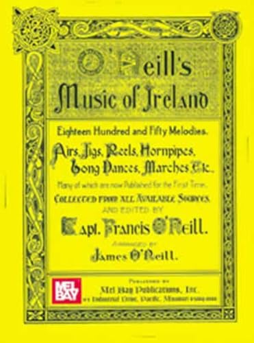 Mel Bay O'Neill's Music of Ireland Cover