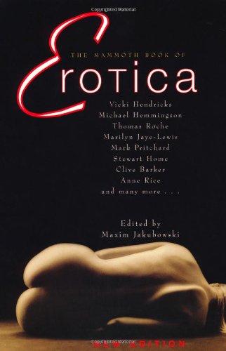 The Mammoth book of erotica Cover
