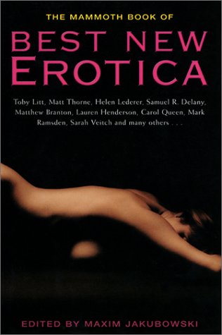 The mammoth book of best new erotica Cover
