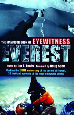 The mammoth book of eyewitness Everest Cover