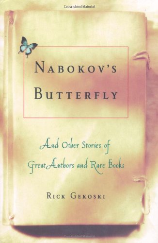 Nabokov's Butterfly Cover