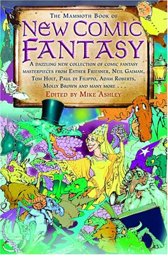 The mammoth book of new comic fantasy Cover