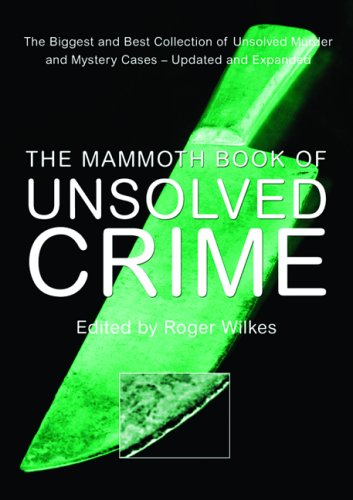 The mammoth book of unsolved crimes Cover