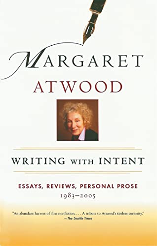 Writing with Intent: Essays, Reviews, Personal Prose Cover