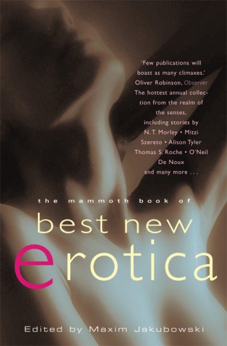 The Mammoth Book of Best New Erotica (Mammoth Books) Cover