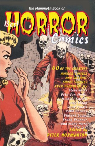 Mammoth Book of Best Horror Comics Cover