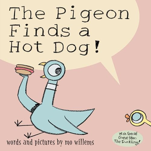The Pigeon finds a hot dog! Cover