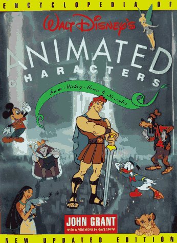 Encyclopedia of Walt Disney's animated characters Cover