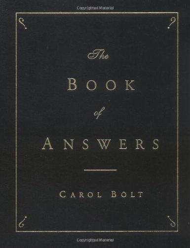 The  book of answers Cover