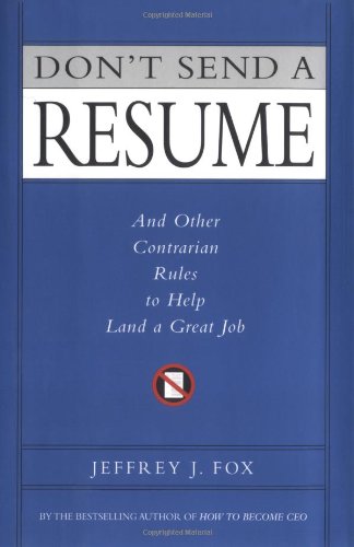 Don't Send a Resume Cover