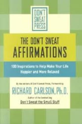 The don't sweat affirmations Cover