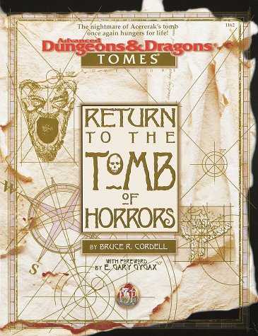 Return to the Tomb of Horrors Cover
